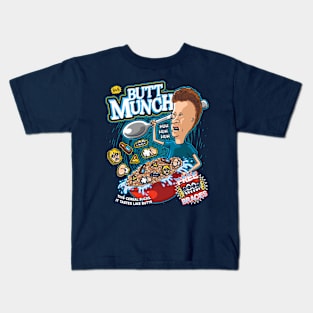 Butt Munch Cereal Kids T-Shirt